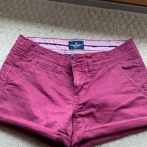 Maroon shorts